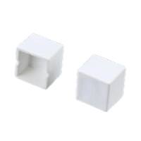 View White MicroLux Series American Lighting End Caps (10 Pack)